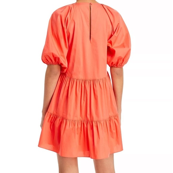 Cinq à Sept Lynn Tiered Puff Sleeve Dress NWT - Picture 3 of 9